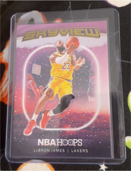 2024-25 Panini NBA Hoops Skyview #17 LeBron James — front