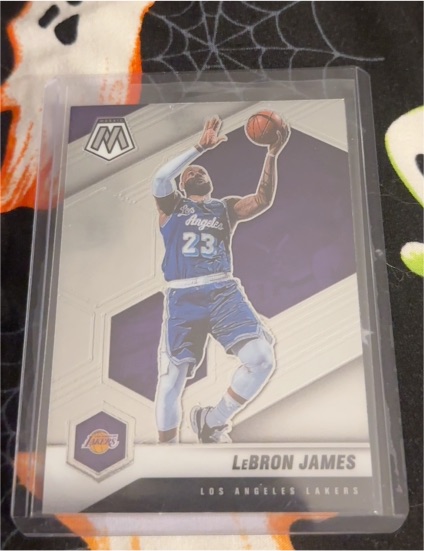 2020-21 Panini Mosaic #81 LeBron James — front