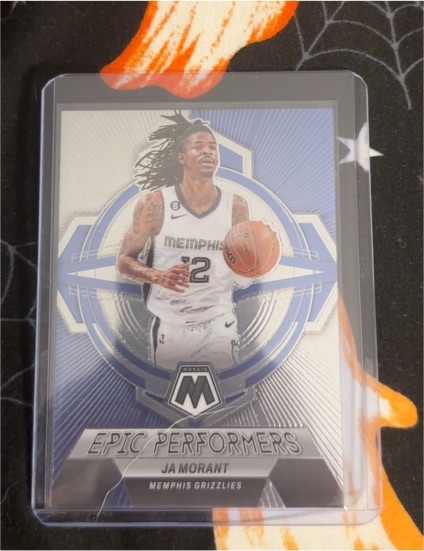 2022-23 Panini Mosaic #8 Ja Morant Epic Performers — front