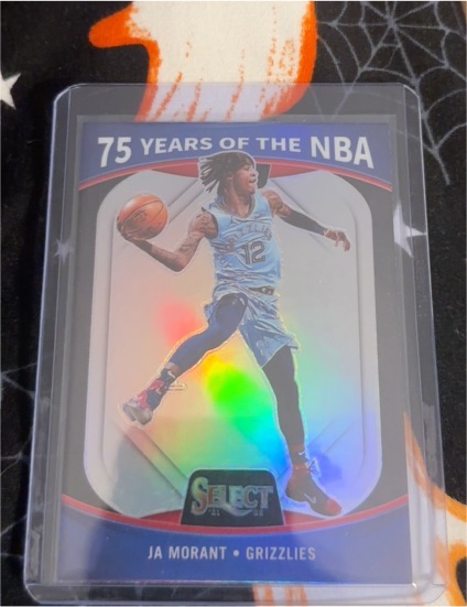 2021-22 Panini Select 75 Years of the NBA #54 Ja Morant — front