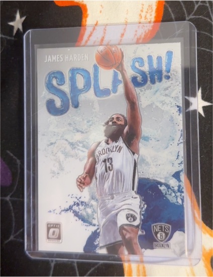 2021-22 Donruss Optic #3 James Harden Splash! — front