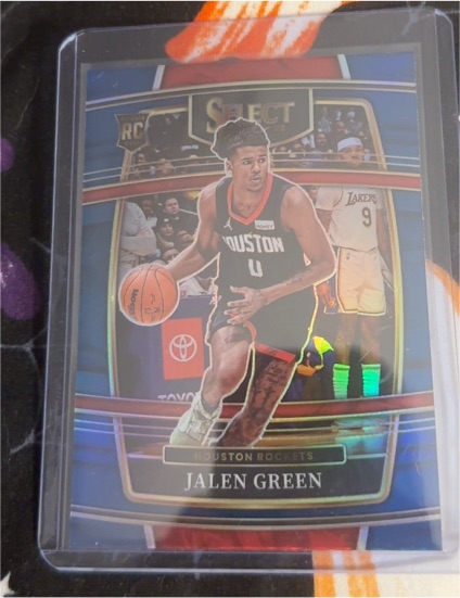2021-22 Panini Select #7 Jalen Green — front