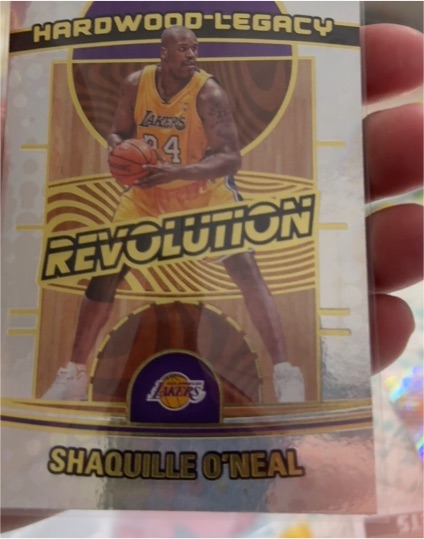2024-25 Panini Revolution #20 Shaquille O'Neal Hardwood Legacy — front