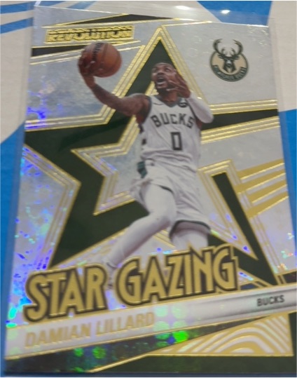2024-25 Panini Revolution #10 Damian Lillard Star Gazing — front
