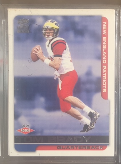2000 Pacific Paramount #138 Tom Brady — front