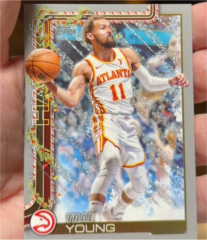 2025-26 Topps Holiday #H48 Trae Young — front