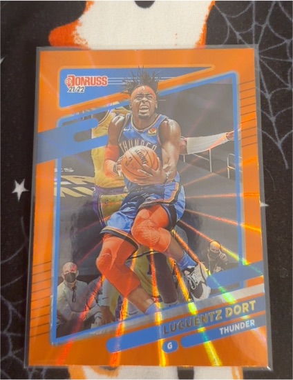 2021-22 Panini Donruss #152 Luguentz Dort — front