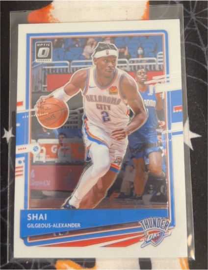 2020-21 Panini Donruss Optic #143 Shai Gilgeous-Alexander — front