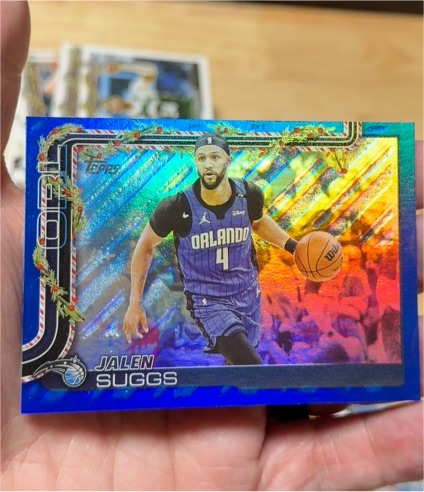 2025-26 Topps Holiday #H120 Jalen Suggs — front