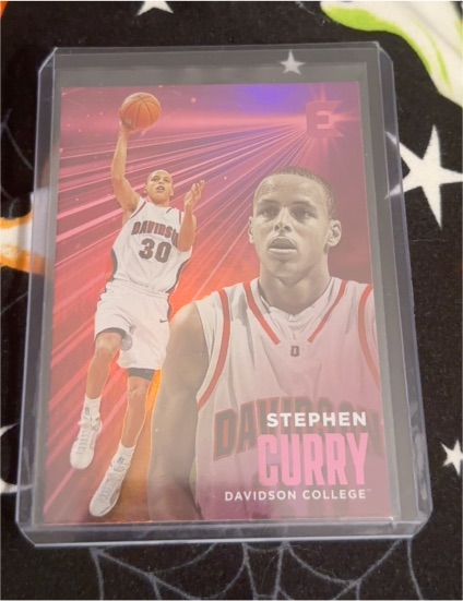 2022 Panini Chronicles Draft Picks #21 Stephen Curry Essentials Davidson Wildcats — front