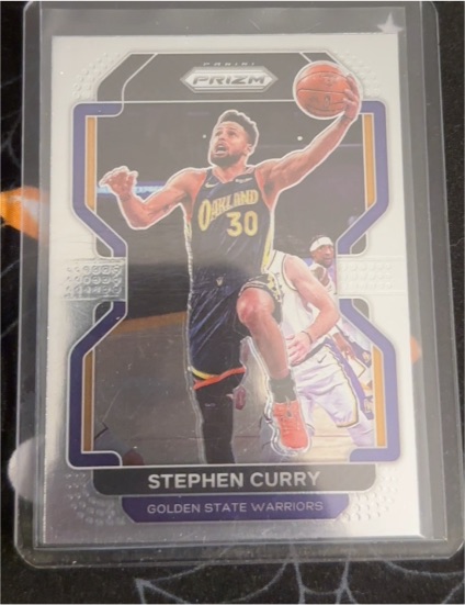 2021-22 Panini Prizm #154 Stephen Curry — front