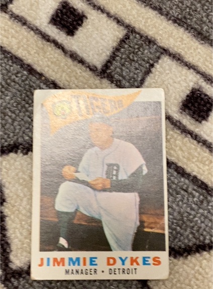 1960 Fleer #78 Jimmie Dykes — front