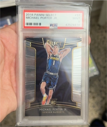 2018 Panini Select #37 Michael Porter Jr. — front