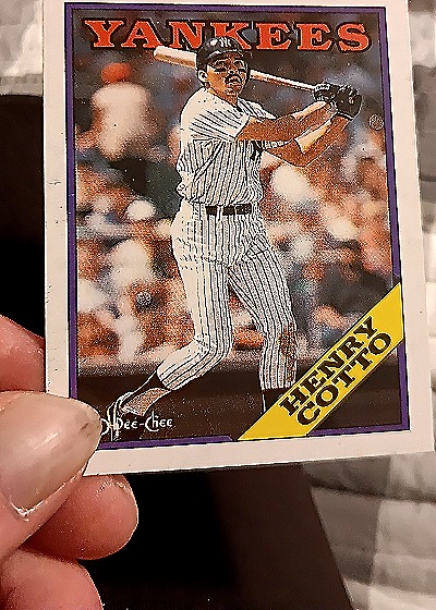 1988 O-Pee-Chee #484 Henry Cotto — front