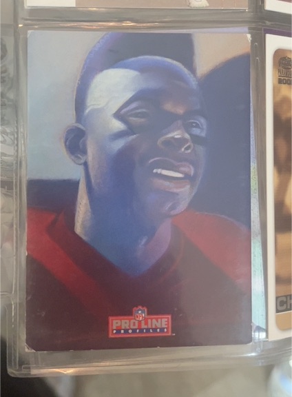 1992 Pro Line Profiles #50 Jerry Rice — front