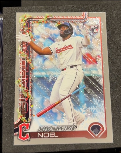 2025 Topps Holiday #H120 Jhonkensy Noel — front