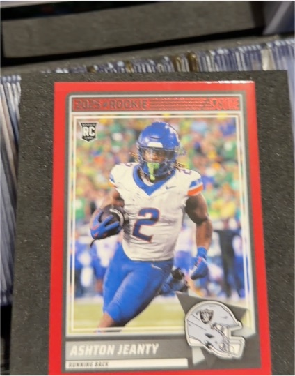 2025 Panini Score #14 Ashton Jeanty — front