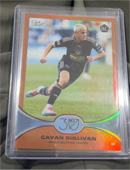 2025 Topps MLS 30th Anniversary #30 Cavan Sullivan — front