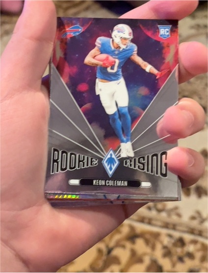 2024 Panini Phoenix #RR-KCN Keon Coleman Rookie Rising — front