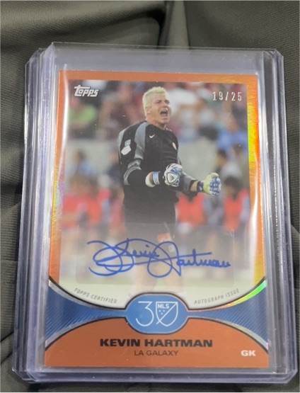 2025 Topps MLS 30th Anniversary #19 Kevin Hartman — front