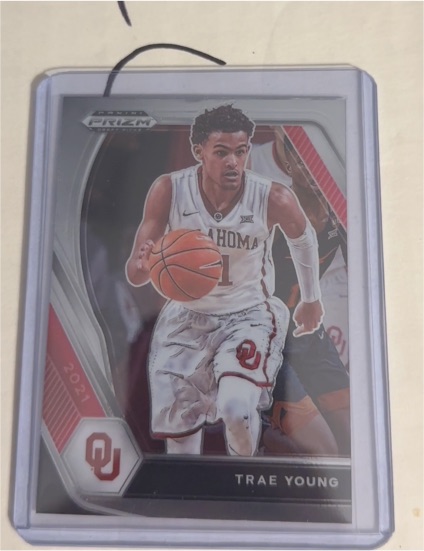 2021 Panini Prizm Draft Picks #78 Trae Young — front