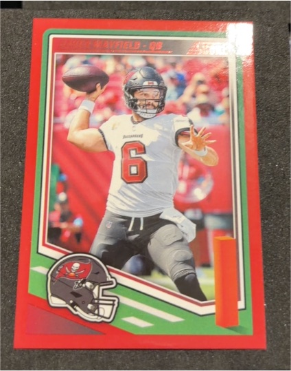 2025 Panini Score Football #213 Baker Mayfield — front