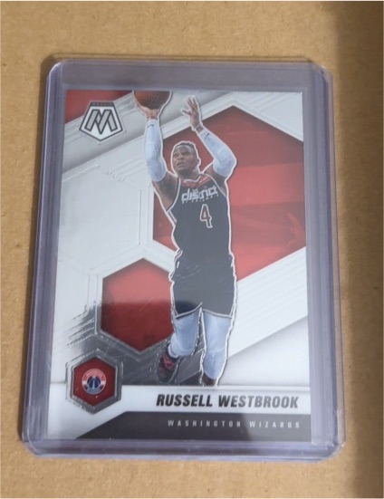 2020-21 Panini Mosaic #39 Russell Westbrook — front