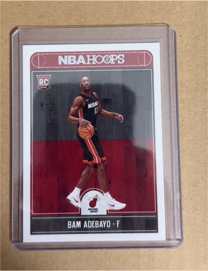 2017-18 Panini NBA Hoops #264 Bam Adebayo — front