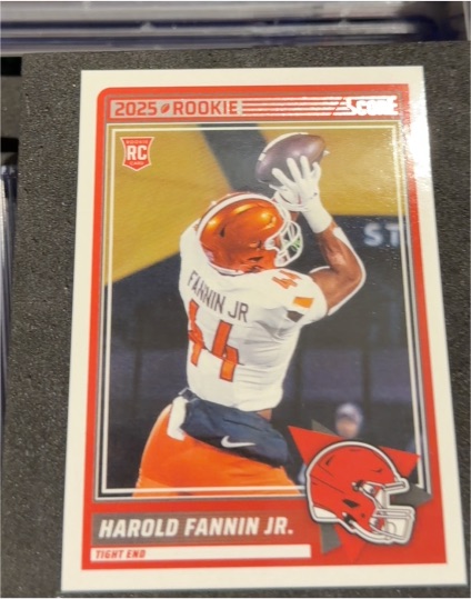 2025 Panini Score #4 Harold Fannin Jr. — front