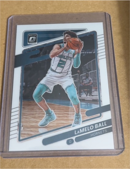 2021-22 Panini Donruss Optic #26 LaMelo Ball — front
