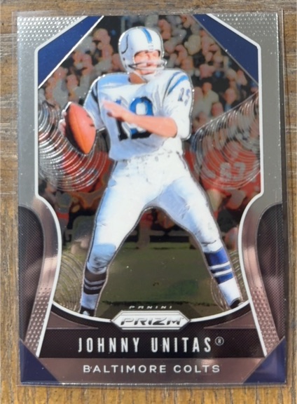 2019 Panini Prizm #150 Johnny Unitas — front