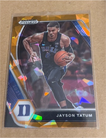 2021 Panini Prizm Draft Picks #61 Jayson Tatum — front