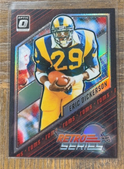2023 Donruss Optic Retro Series Prizm #12 Eric Dickerson — front