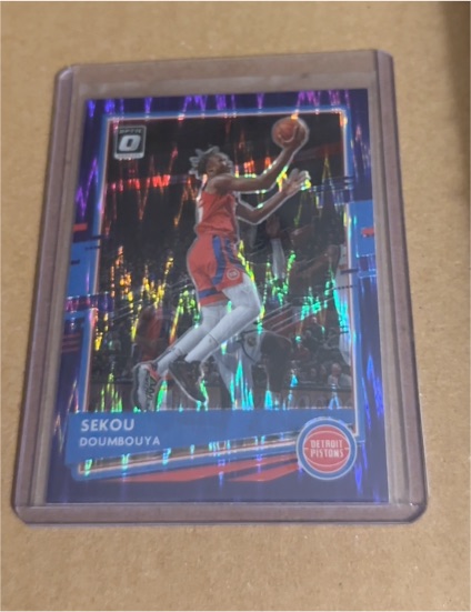 2020-21 Panini Donruss Optic #19 Sekou Doumbouya — front
