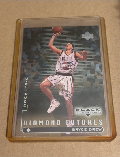 1998-99 Upper Deck Black Diamond Diamond Futures Bryce Drew — front