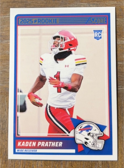 2025 Panini Score #19 Kaden Prather — front