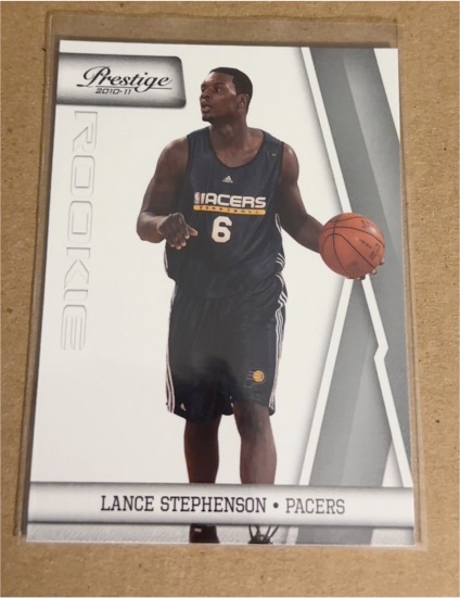 2010-11 Panini Prestige #198 Lance Stephenson — front