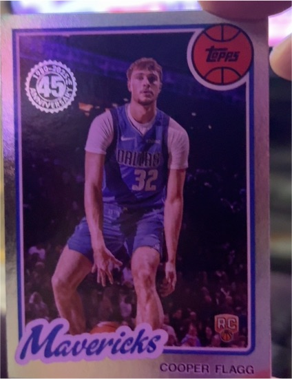 2025-26 Topps #80BK-51 Cooper Flagg — front