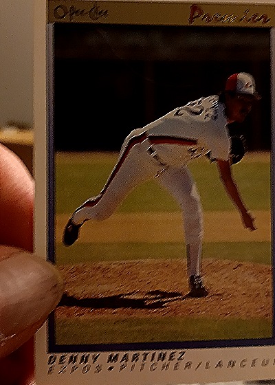 1991 O-Pee-Chee Premier #75 Denny Martinez — front
