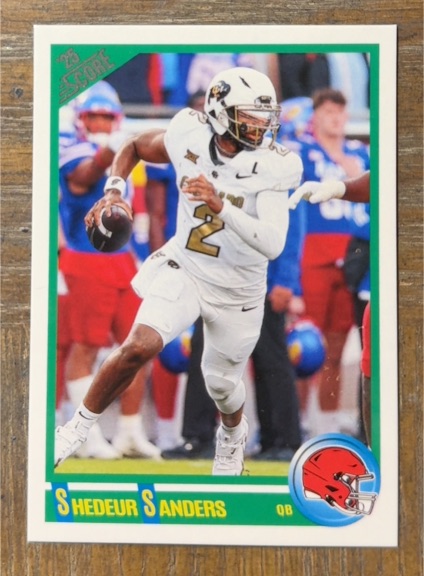 2025 Panini Score Anniversary Rookies #2 Shedeur Sanders — front