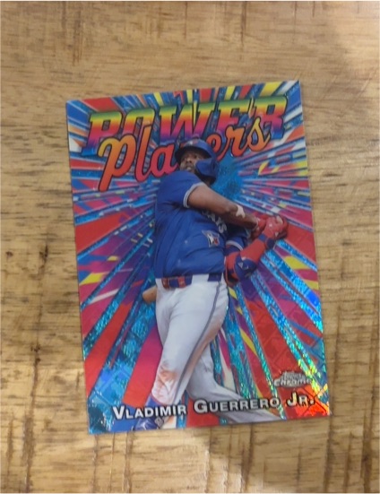 2025 Topps Chrome #PP-11 Vladimir Guerrero Jr. Power Players — front