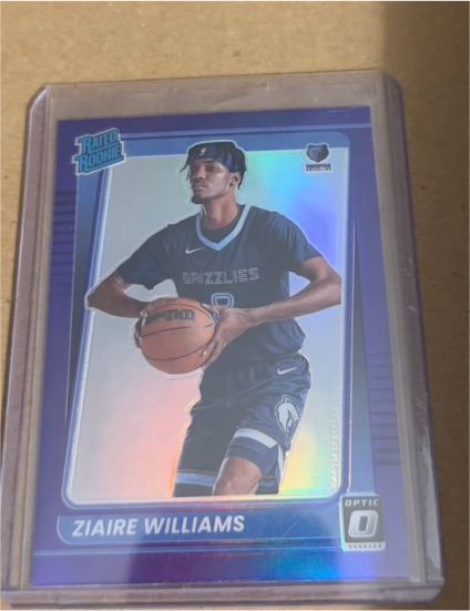 2021-22 Donruss Optic #198 Ziaire Williams — front