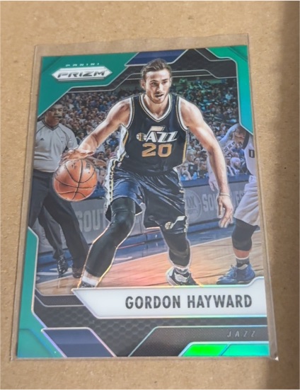 2016-17 Panini Prizm #101 Gordon Hayward — front