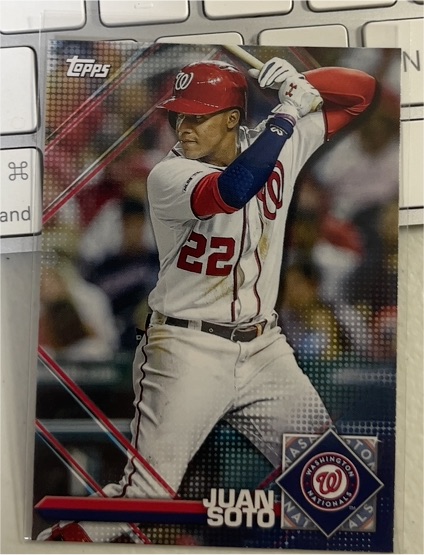 2020 Topps Opening Day #SP-7 Juan Soto — front