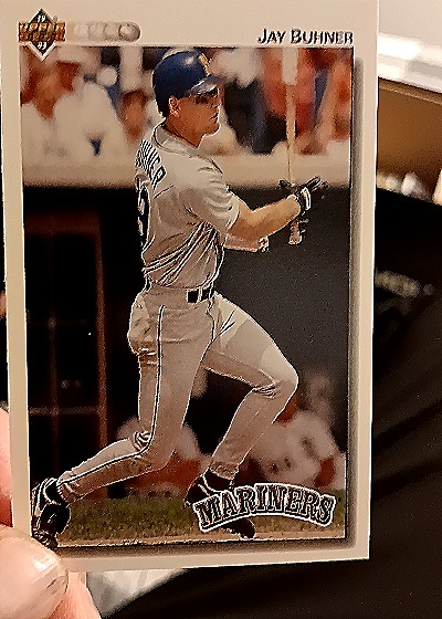 1991 Upper Deck #441 Jay Buhner — front