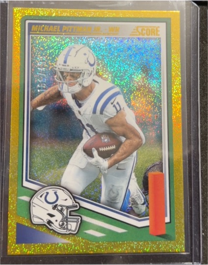 2025 Panini Score #246 Michael Pittman Jr. — front