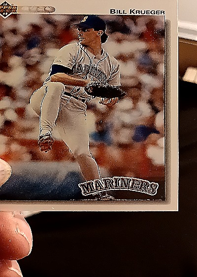 1992 Upper Deck #403 Bill Krueger — front