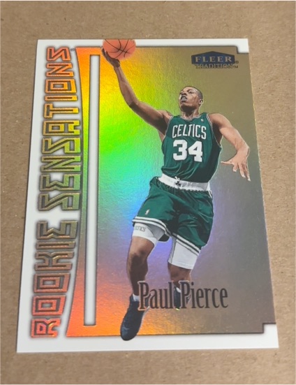 1999-00 Fleer Tradition Rookie Sensations #17RS Paul Pierce — front