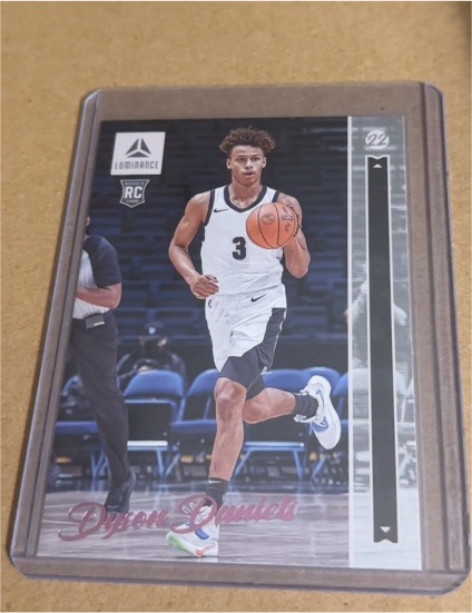 2022 Panini Chronicles Luminance Draft Picks #7 Dyson Daniels Rookie — front