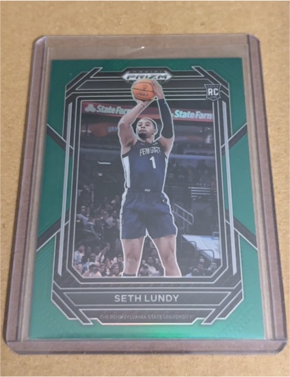 2023 Panini Prizm Draft Picks #46 Seth Lundy — front